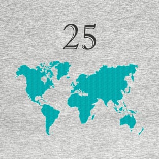 My Number 25 & The World T-Shirt